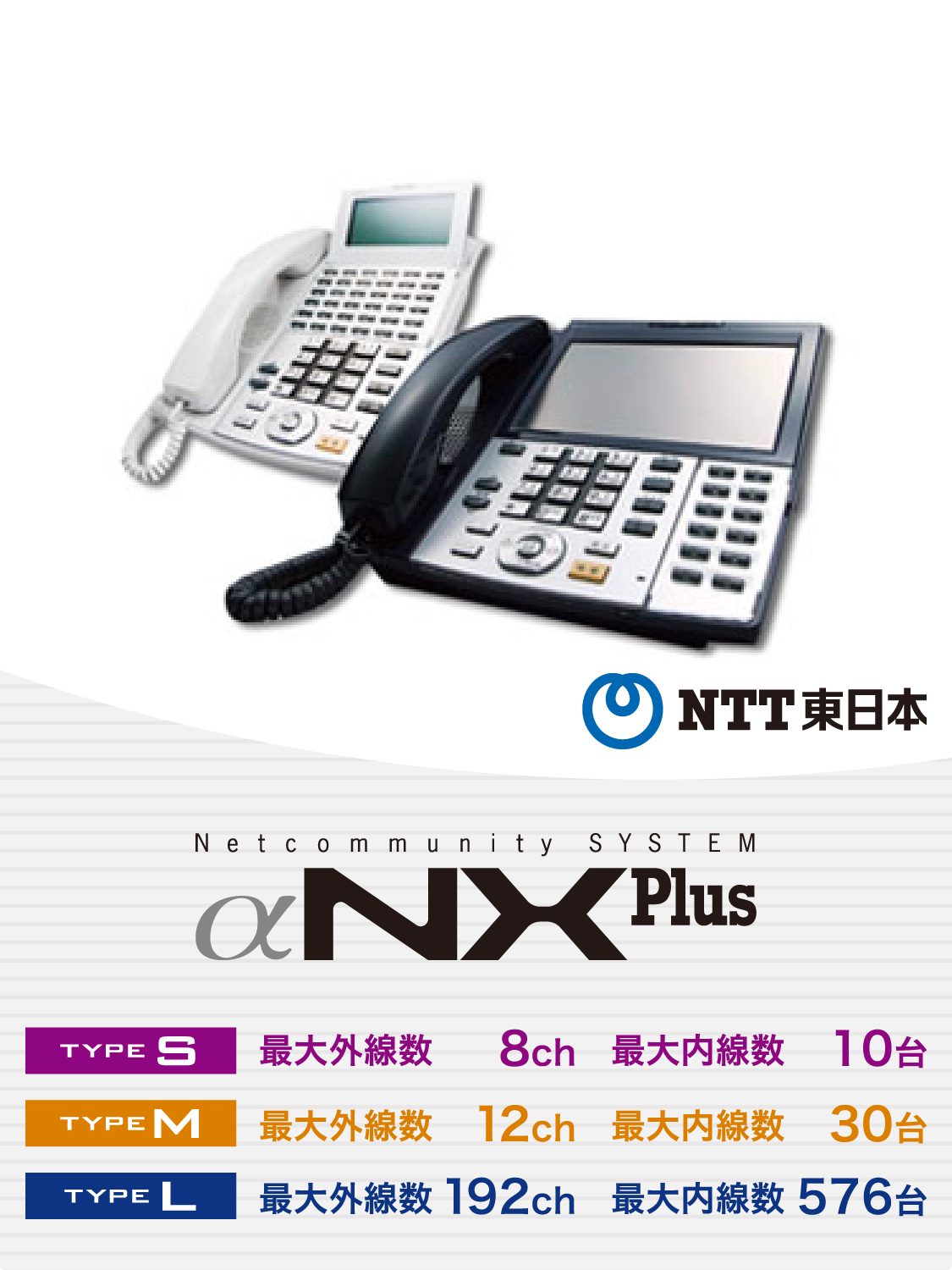 αNX plus【typeS】【typeM】【typeL】